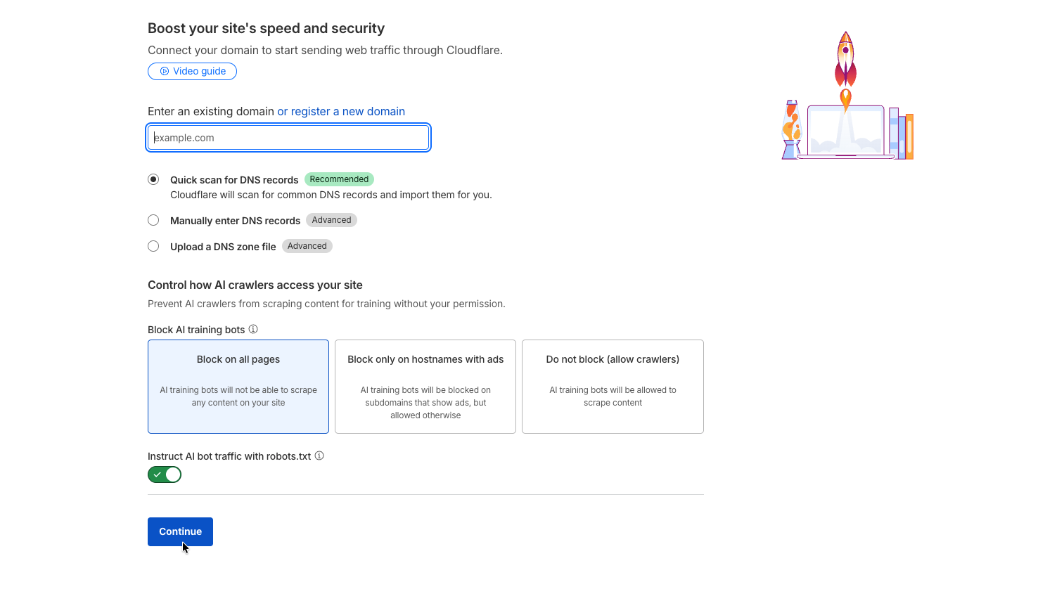 Add Your Site to Cloudflare